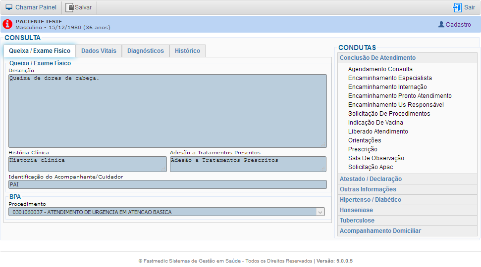 Consulta